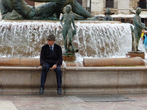 BUCHE MEER Brunnen in Valencia