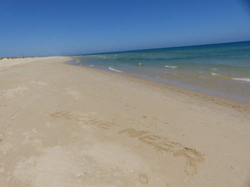 BUCHE MEER Portugal Algarve Praiha Barril