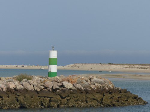 BUCHE MEER Portugal Algarve Hafen Fuseta