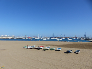 BUCHE MEER Gran Canaria Las Palmas Hafen