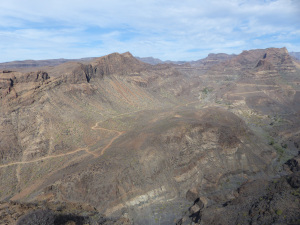 BUCHE MEER Gran Canaria Mirador de la Degollada