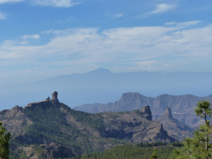 BUCHE MEER Gran Canaria Blick von Pico de las Nieves