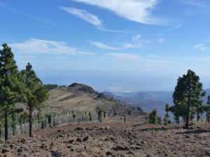 BUCHE MEER Gran Canaria Blick Richtung Fuerteventura