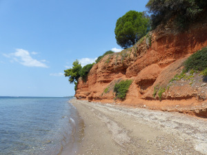 BUCHE MEER Griechenland Chalkidiki Sithoniai Felsen Nikiti