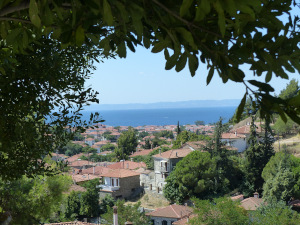 BUCHE MEER Griechenland Chalkidiki Nikiti Altstadt