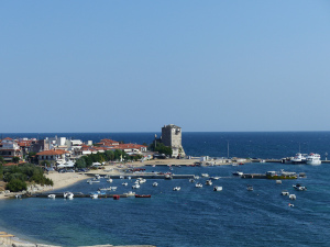 BUCHE MEER Griechenland Chalkidiki Athos Ouranopoli