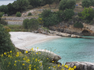 BUCHE MEER Korfu Strand