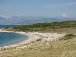 BUCHE MEER  Korfu kleine Bucht Nähe Ferienhaus