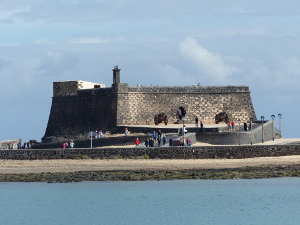 BUCHE MEER Lanzarote Castillo de San Gabriel