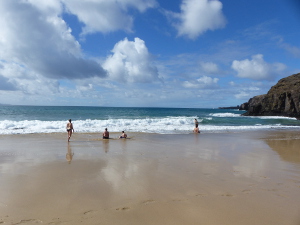 BUCHE MEER Lanzarote Papagayo Strand