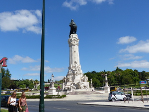 BUCHE MEER Lissabon Marques de Pombal