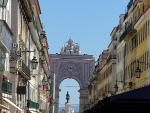 BUCHE MEER Lissabon Arco da Rua Augusta