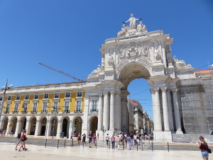 BUCHE MEER Lissabon Arco da Rua Augustas