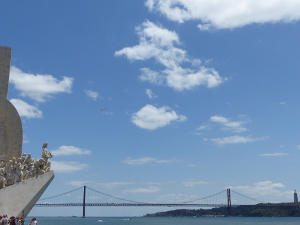 BUCHE MEER Lissabon Denkmal der Entdecker