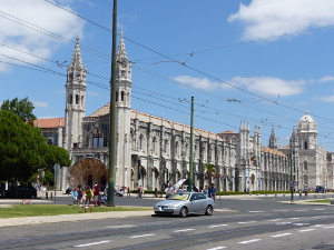 BUCHE MEER Lissabon Denkmal der Entdecker