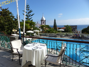 BUCHE MEER Madeira Hotel Terrasse