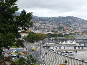 BUCHE MEER Madeira Blick von Parque Santa Catarina