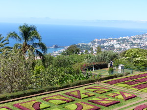 BUCHE MEER Madeira Botanischer Garten