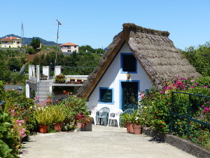 BUCHE MEER Madeira Casas de colmo - Santana