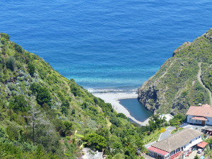 BUCHE MEER Madeira Nordküste bei Sao Jorge