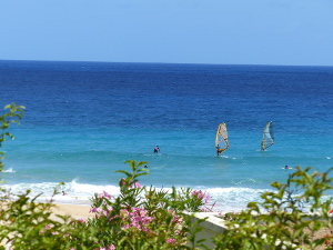 BUCHE MEER Porto Santo Surfen