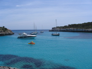 BUCHE MEER Mallorca Cala Mondrago