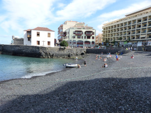 BUCHE MEER Teneriffa Puerto de la Cruz Hafen