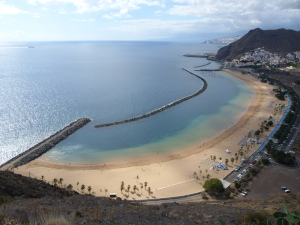 BUCHE MEER Teneriffa Playa de las Teresitas