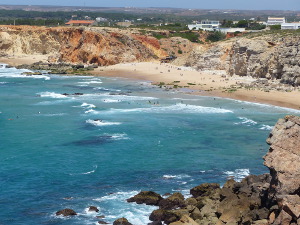 BUCHE MEER Portugal Algarve Bucht an der Festung