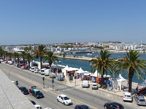 BUCHE MEER Portugal Algarve Promenade am Rio Lagos