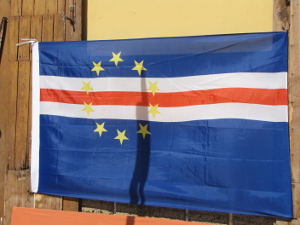 BUCHE MEER Boa Vista Kapverden Flagge