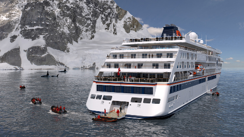 BUCHE MEER SEE neue Expeditionsschiffe © Hapag-Lloyd Cruises