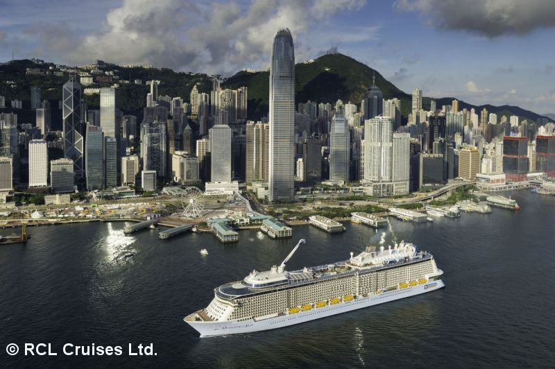 BUCHE MEER SEE Royal Caribbean Hongkong - Quantum of the Seas